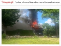 Zrzutka na dom M.Rynkiewicza
