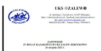 Baner IV REGATY ZALEW JERZYKOWO 26-08-2023