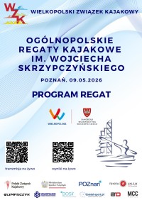 Regaty Skrzypczyńskiego 9.05.2026 Program-1str