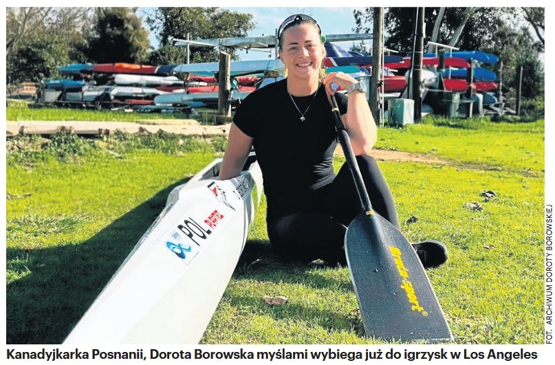 Dorota Borowska myślami wybiega